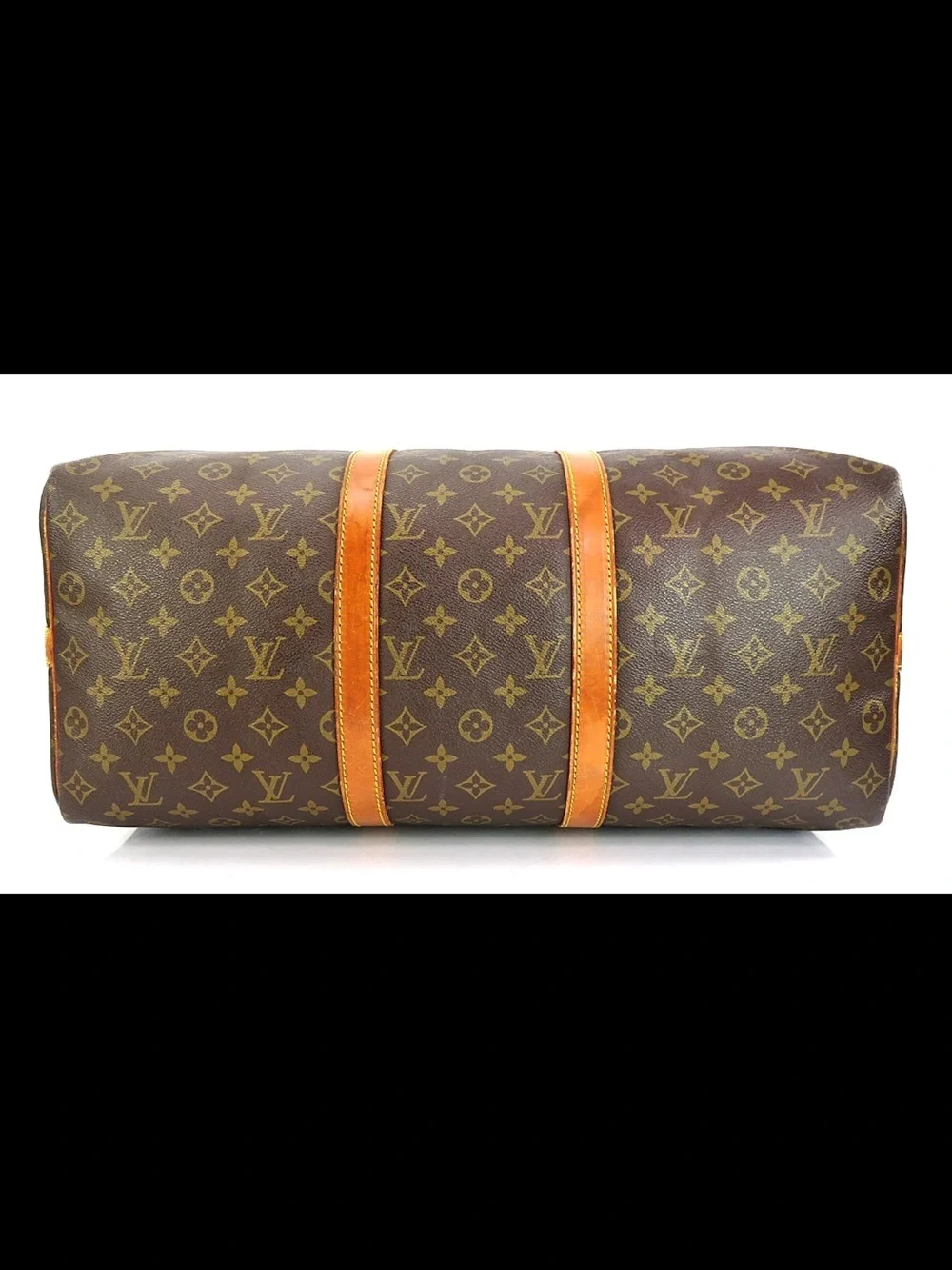 Louis Vuitton Brown Monogram Keepall Duffel Bag